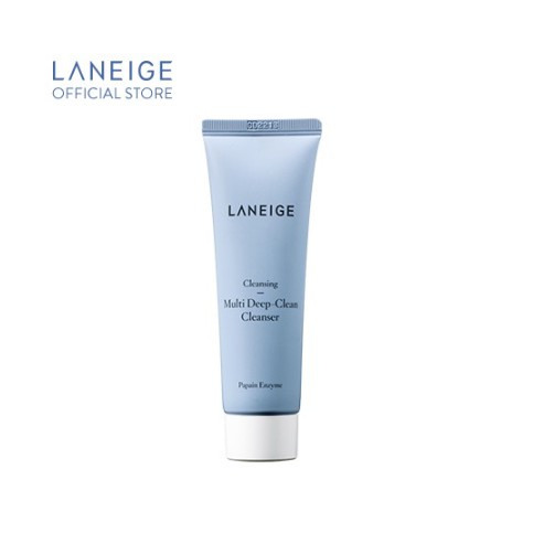 Sữa rửa mặt làm sạch sâu đa chức năng [Laneige] Multi Deep Clean Cleanser 50ml + Bộ dưỡng ẩm da chuyên sâu