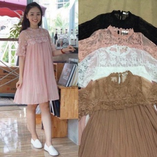 Váy ren tay lỡ