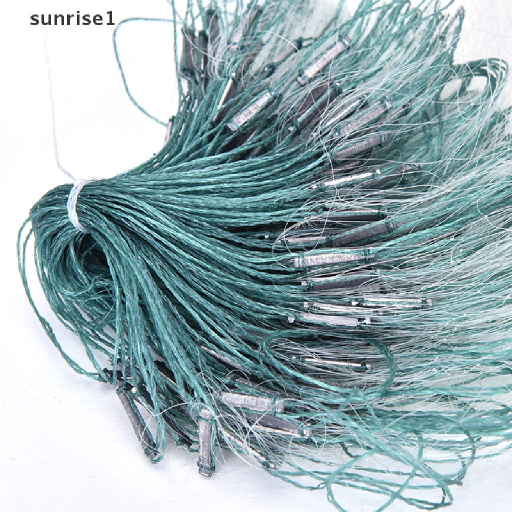 Lưới Đánh Bắt Cá 3 Lớp sunrise1 25m Kèm Phao Nổi Tiện Dụng