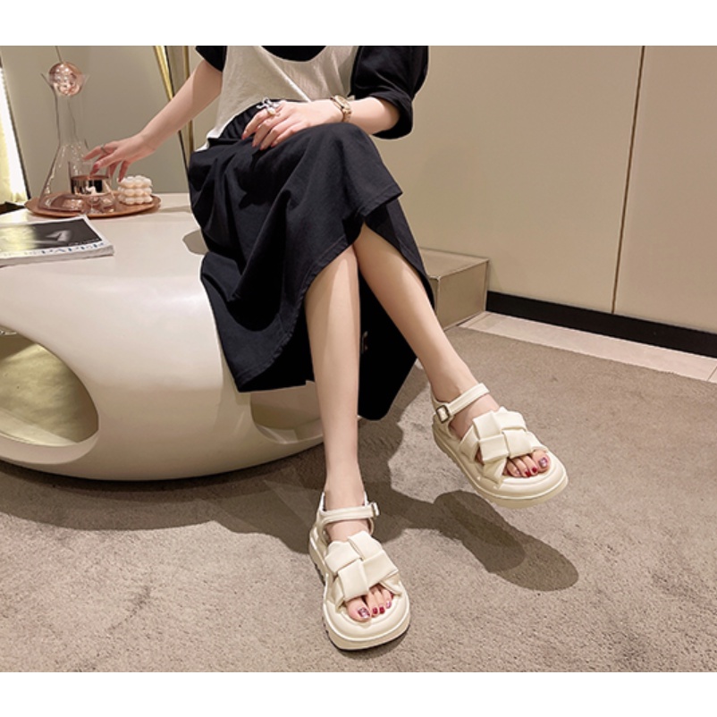 Giày sandals nữ quai đan quai hậu ulzzang ulzzang - US850