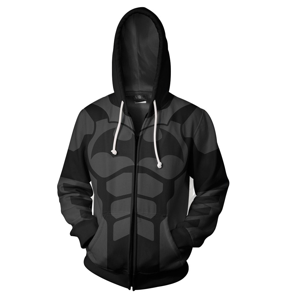 Áo Khoác Hoodie Hóa Trang Người Dơi 3d Phối Khóa Kéo Cho Nam | BigBuy360 - bigbuy360.vn