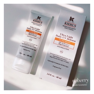 Kem chống nắng KIEHLS Ultra Light Daily UV Defense 60ml / Aqua Gel 60ml