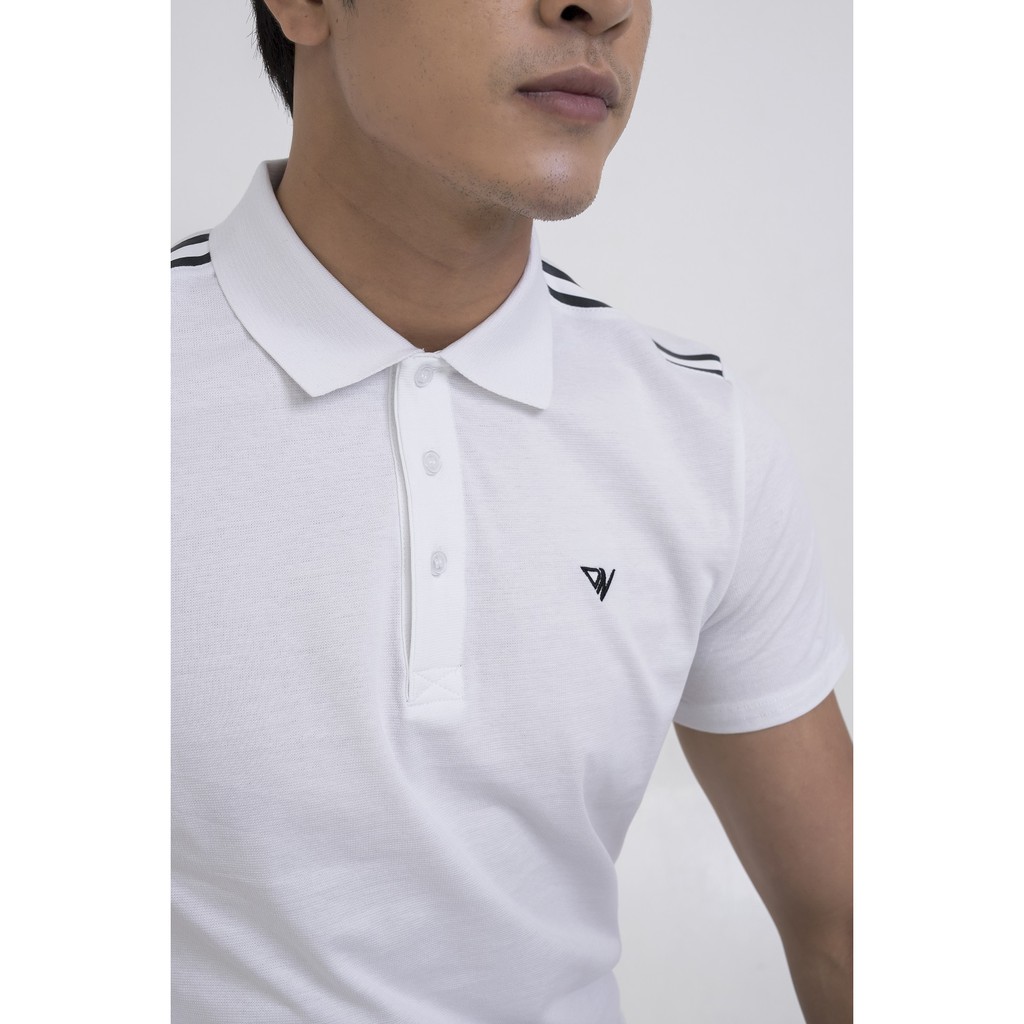 Áo thun polo nam DARNELL tay ngắn kẻ vai chất cotton mềm mại nhẹ thoáng mát slimfit sang trọng DN01