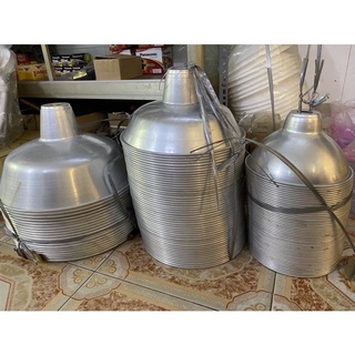 [ Combo 5 cái ] Choá đèn nhôm 3 tấc