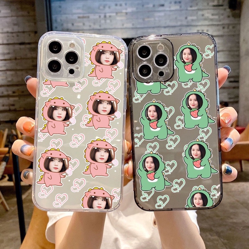 Ốp lưng in mặt theo yêu cầu ghép hình cute nhiều dòng máy