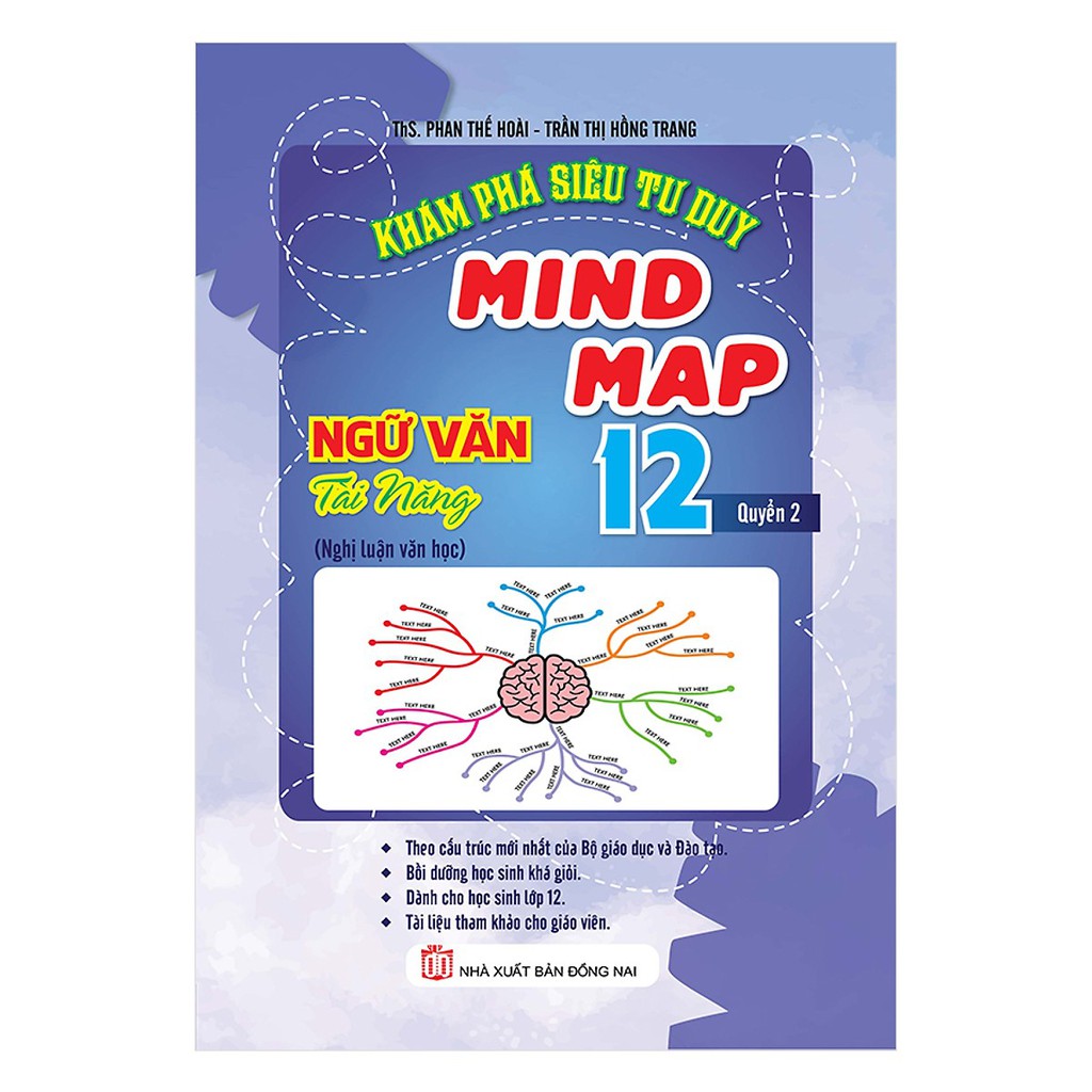 Sách - Khám phá siêu tư duy mindmap ngữ văn tài năng 12/2