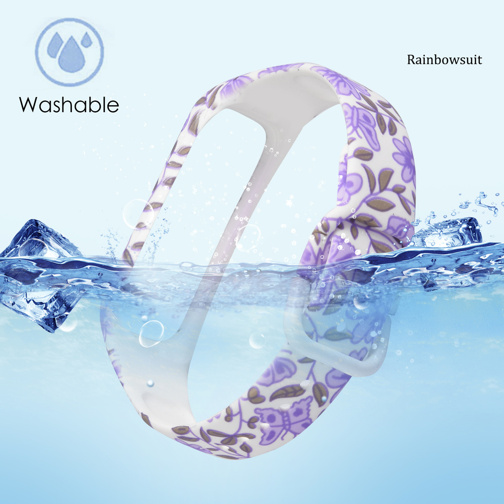 Dây Đeo Tpu Họa Tiết Nhiều Màu Cho Đồng Hồ Thông Minh Samsung Galaxy Fit 2 Sm-R220