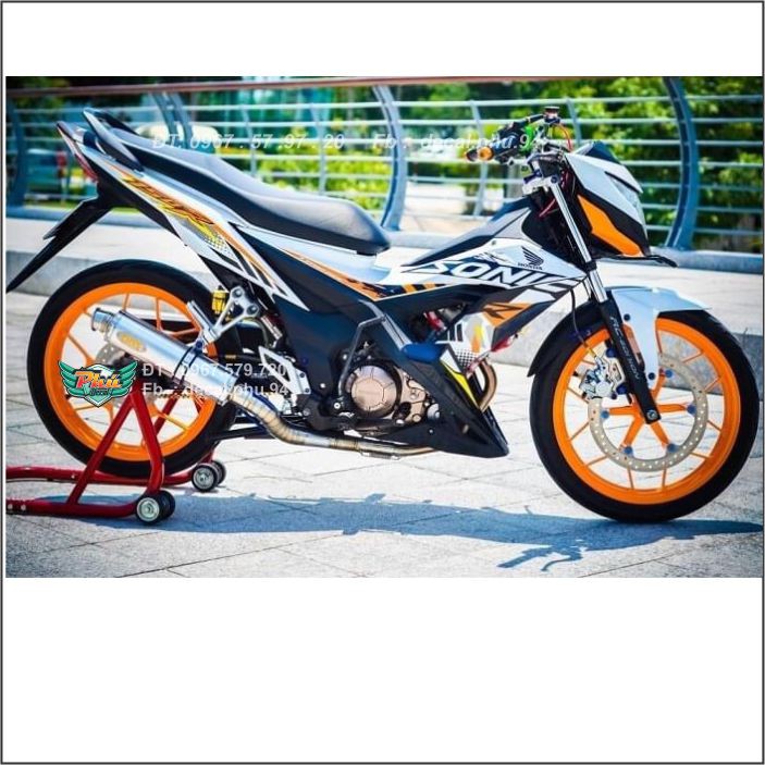 Tem Sonic Trắng đen cam Rời (V)