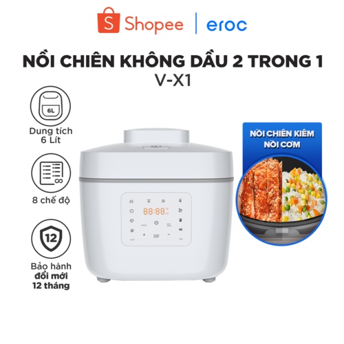 Eroc V-X1 [Hầm, Luộc, Làm Sữa Chua, Làm Bánh, Chiên Xào, Nấu Canh]