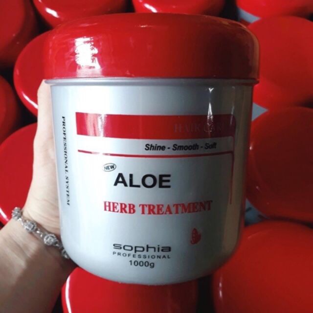 Kem ủ tóc lô hội Aloe Heart Treatment