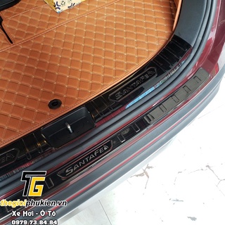 [Hàng mới về] Ốp chống trầy cốp dành cho xe Hyundai Santafe 2021 – Mẫu Titan