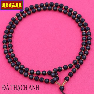 Vòng cổ hạt đá Đen DCHTAEVTR - Dây chuyền đá phong thủy