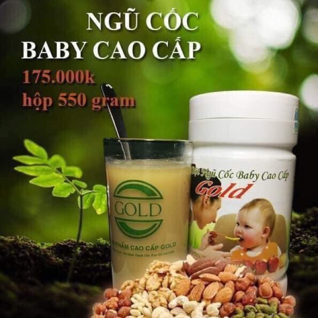 Ngũ cốc baby cao cấp gold