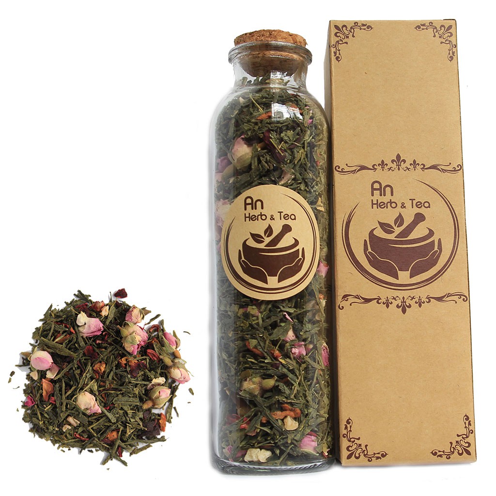 Trà trái cây An Herb & Tea vị Mơ & Hoa Hồng Pháp - Naive Tea