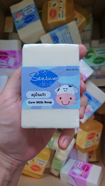 Soap Xà Phòng Kích Trắng Da SENSUM - Thái Lan | BigBuy360 - bigbuy360.vn