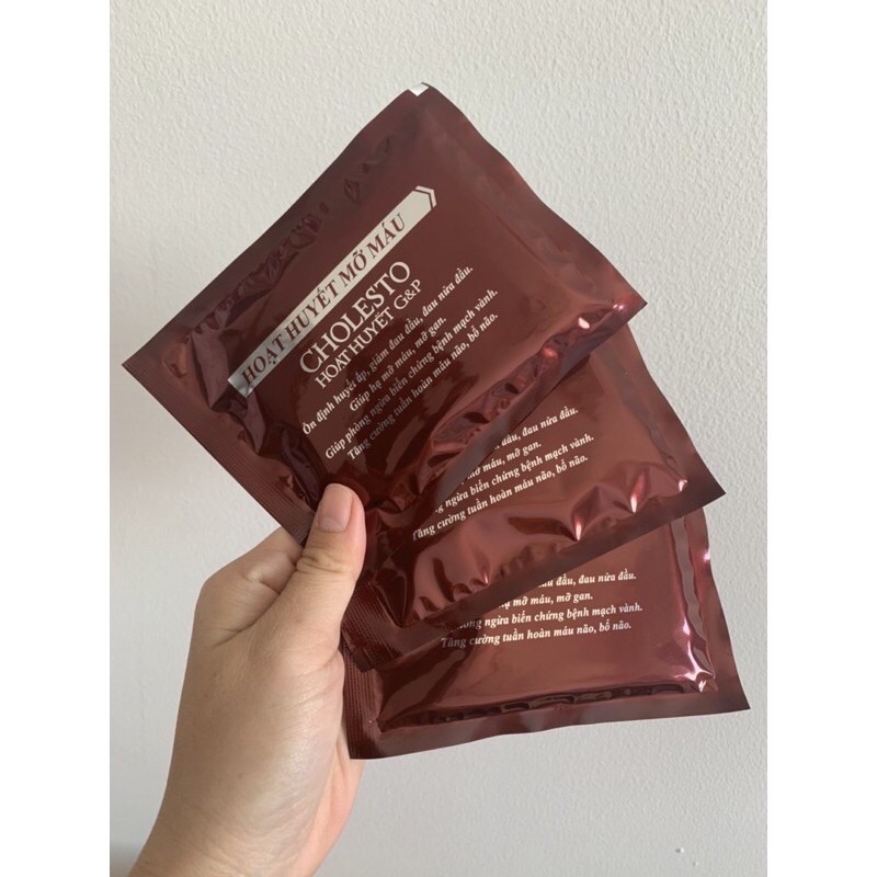 CHOLESTO HOẠT HUYẾT hộp 30 viên
