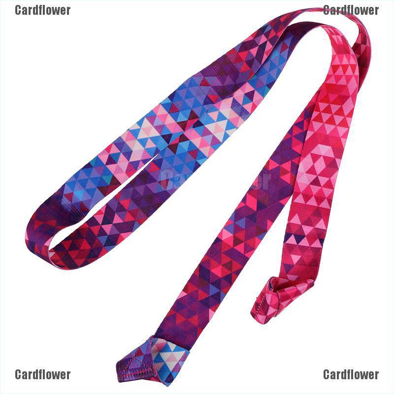 Cardflower 1PC Yoga Mat Strap Stretch Adjustable Yoga Mat Carrier Shoulder Strap Yoga Belt