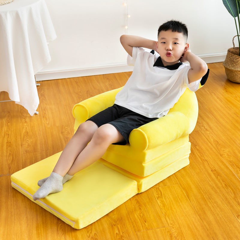 ❁☢☽Ghế sofa gấp bốn lớp dành cho trẻ em hoạt hình mẫu giáo bé trai và gái ngủ trưa lười tatami