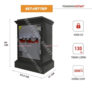 Két sắt 🥰 freeship 🥰 két sắt khóa cơ - két sắt chống cháy ciêu cường k554kc khóa cơ bảo hành 5 năm - két sắt gia re