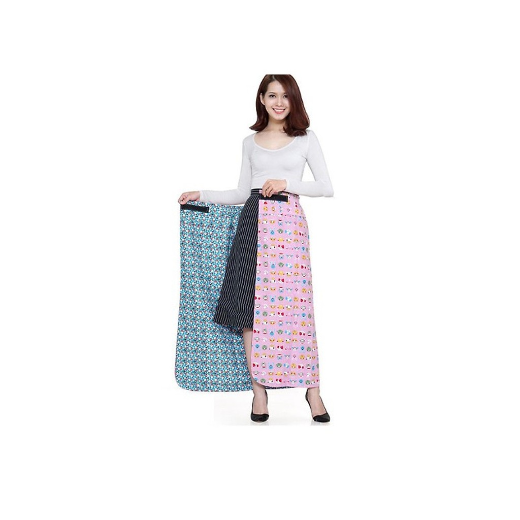 Váy chống chống nắng thộ 2 lớp họa tiết ngẫu nhiên