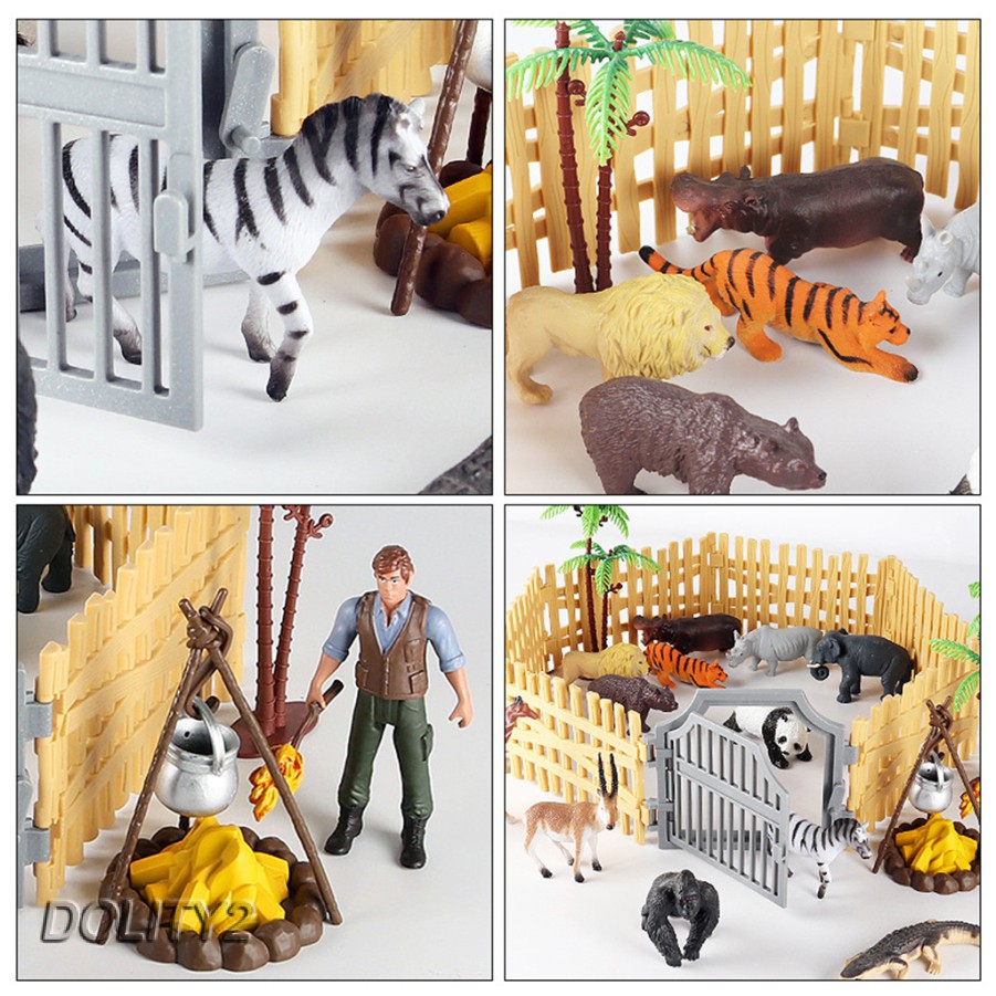 Simulation Farm Scene Model Toy Kids Play Toy for Kid Toddlers