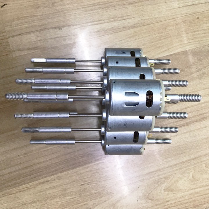 Moter 545 đã lắp sẵn đầu nối chế quạt 12v/24 -3HT