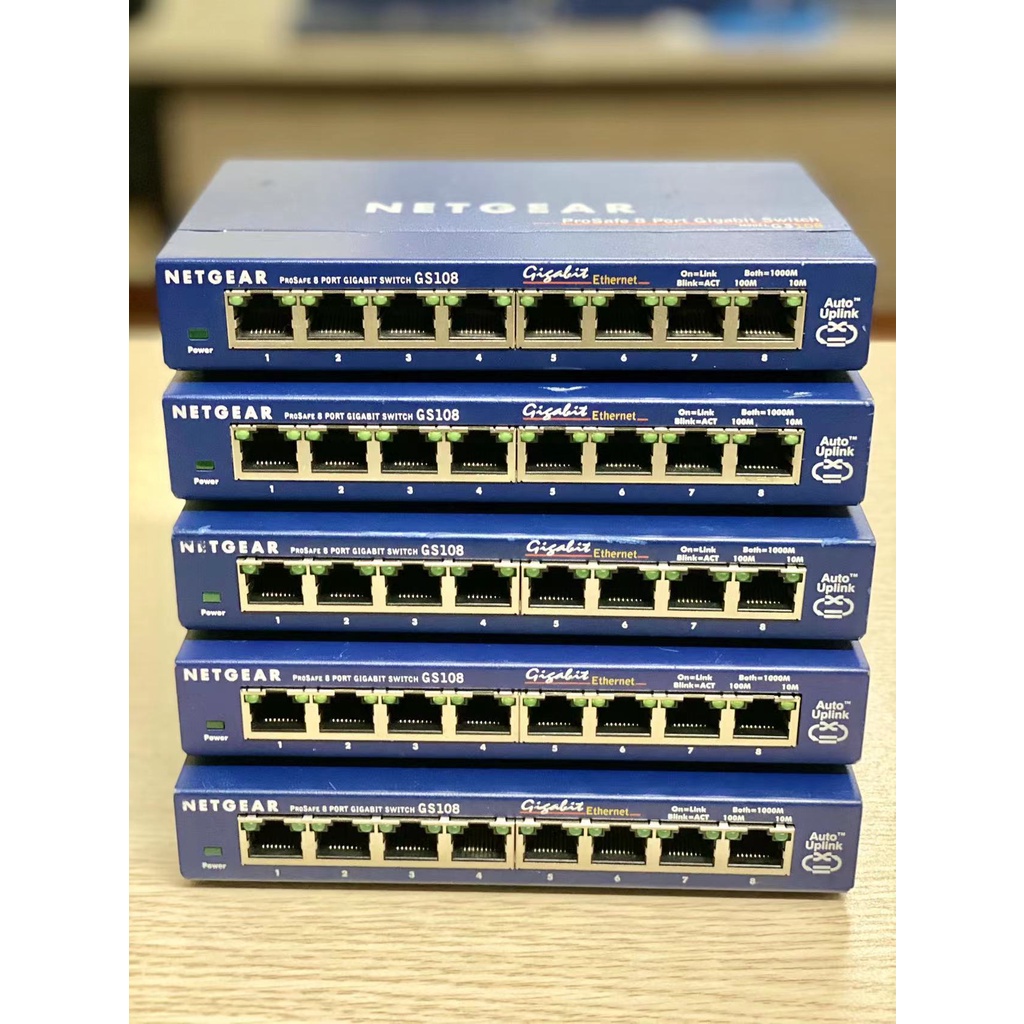 Bộ chia mạng Netgear GS108 8-Port 10/100/1000 Gigabit Switch