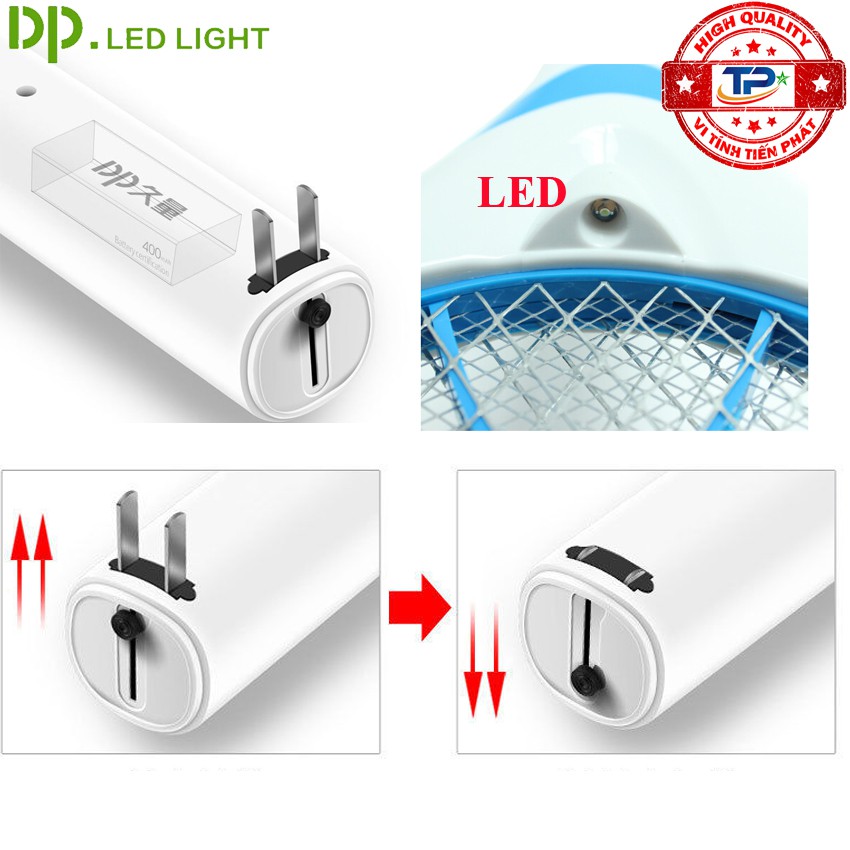 Vợt Diệt Muỗi Điện Tử DP LED-814 / LED-811