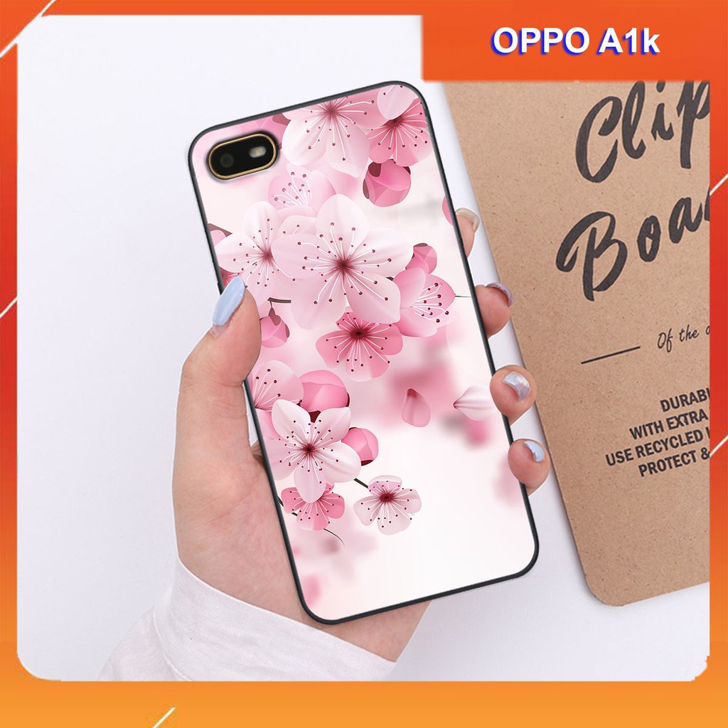 Ốp lưng Oppo A1K hình hình hoa, thiên nga, đẹp thời trang - CAO CẤP - SANG TRỌNG