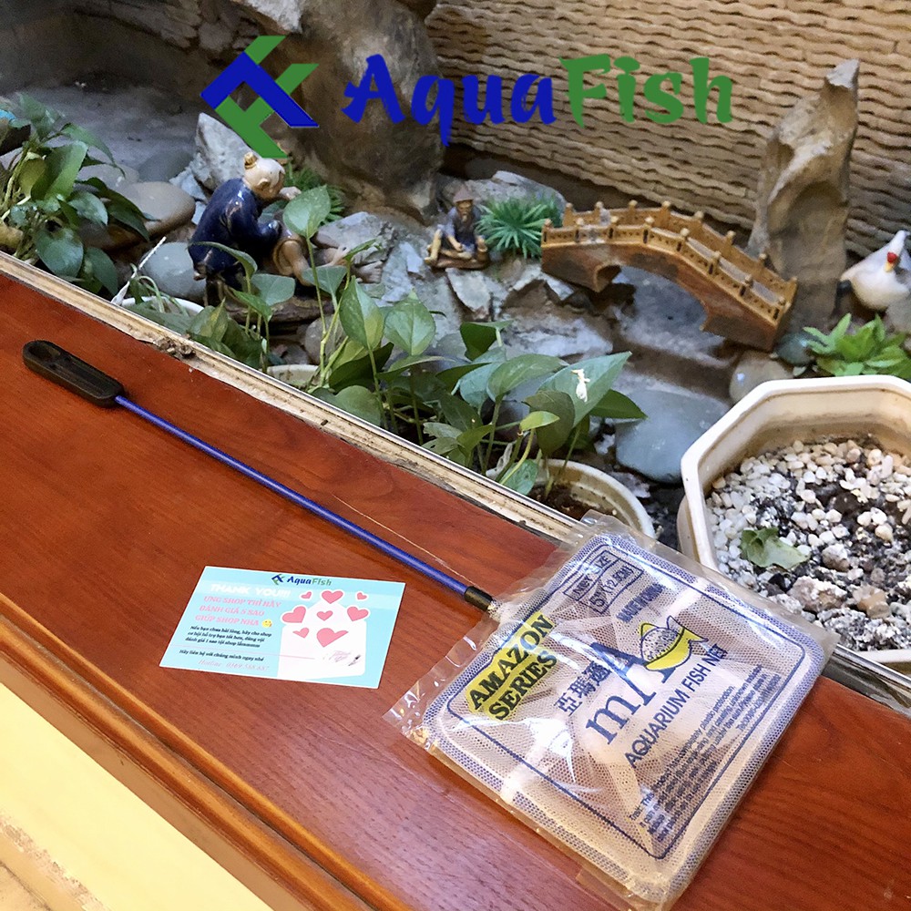 Vợt Vuông Bắt Cá Nhỏ (dùng cho bể cá thủy sinh, bể cá trong nhà)