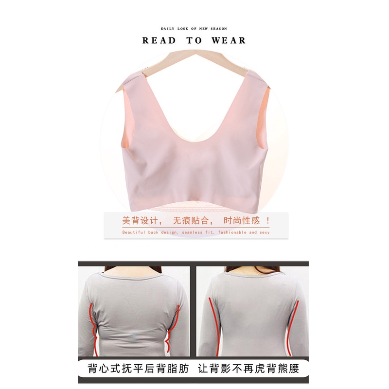 [Summer New!] Plus Áo Lót Nâng Ngực Không Gọng Phối Ren Mỏng Cỡ Lớn Thời Trang Cao Cấp Cho Nữ