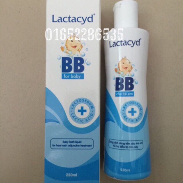 Sữa tắm Lactacyd BB 250ml