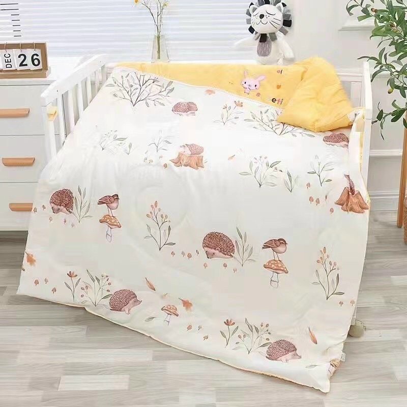 Chăn cotton trần bông cao cấp cho bé - Kích Thước 120*150CM