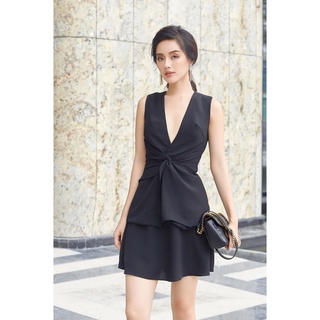 So by so - waiki set áo và chân váy rời, xoắn eo