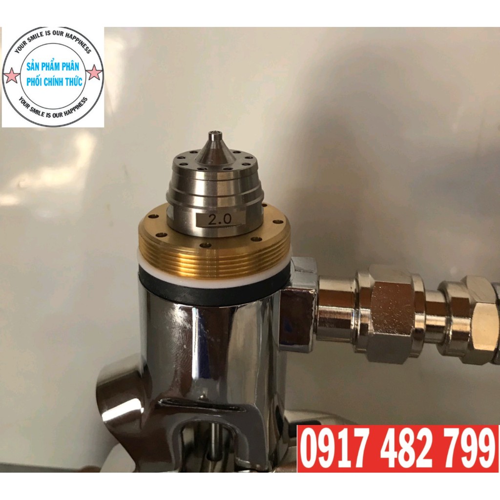 SÚNG PHUN SƠN PHUN KEO TẠO HẠT TRÊN LOA THÙNG BÉC 2.0