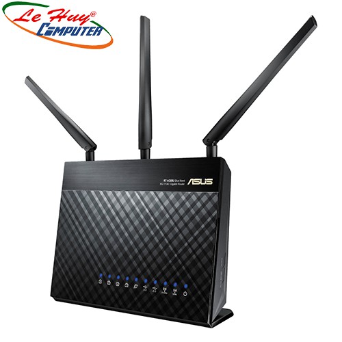 Router Wifi Mesh Asus RT-AC68U Băng Tần Kép AC1900 - Hàng Chính Hãng