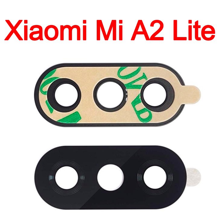 Mặt kính camera sau XIAOMI Mi A2 Lite dành để thay thế mặt kính camera trầy vỡ bể cũ linh kiện điện thoại thay thế