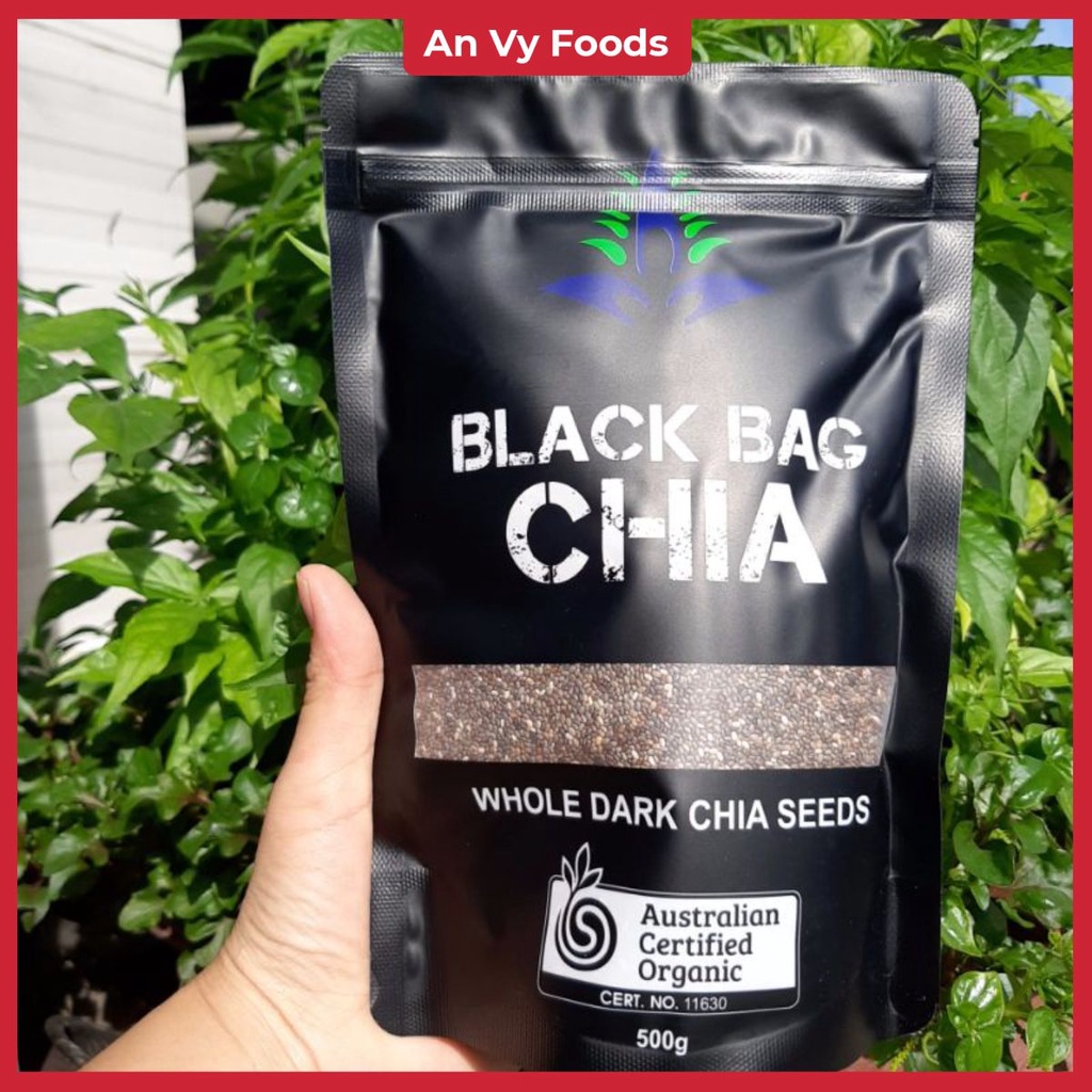Hạt chia đen Úc [ Black Bag Chia ] túi 500gr #FREESHIP ĐƠN HÀNG TỪ 50K