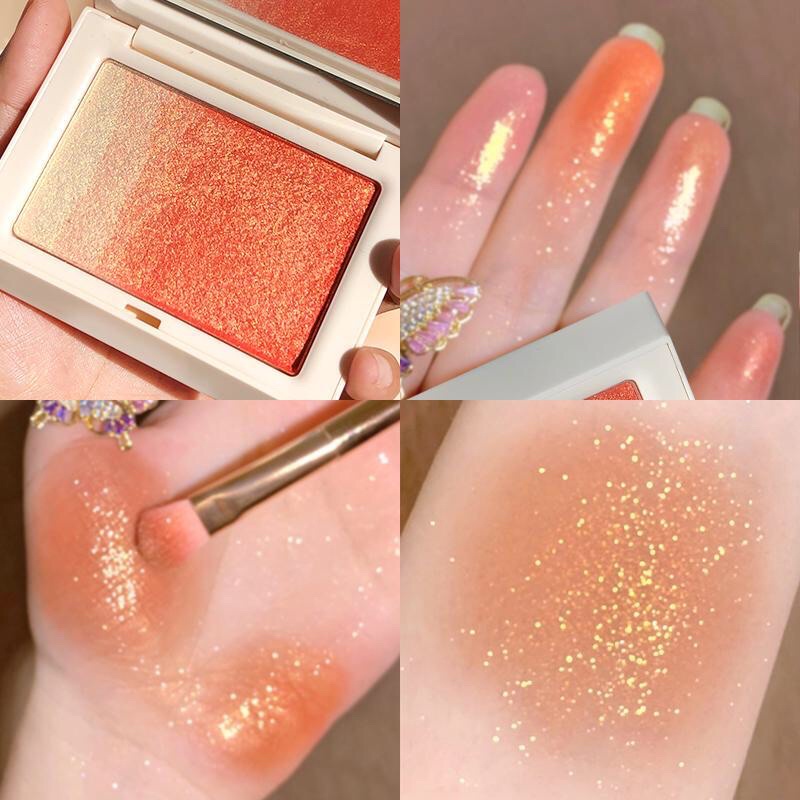 Má hồng Odbo Three Lively Blushes OD131 9g giúp khuôn mặt được điểm tô sức sống và thu hút hơn