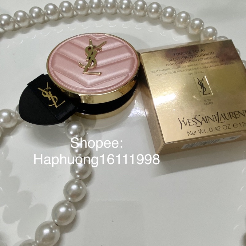 Phấn nước Cushion YSL hồng tiểu thư