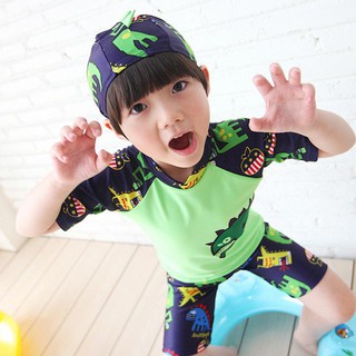 Đồ bơi bé trai + nón bơi