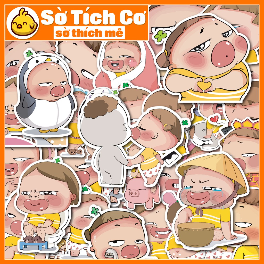 Quỳnh Aka dán điện thoại, laptop, mũ bảo hiểm, guitar, vali MSP: A11