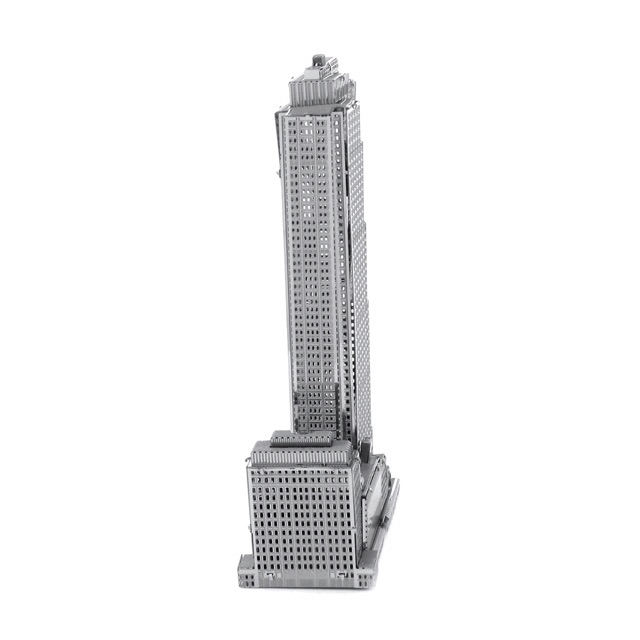 Đồ chơi mô hình lắp ráp 3d kim loại tòa cao tầng Rockefeller Plaza, đồ chơi xếp hình