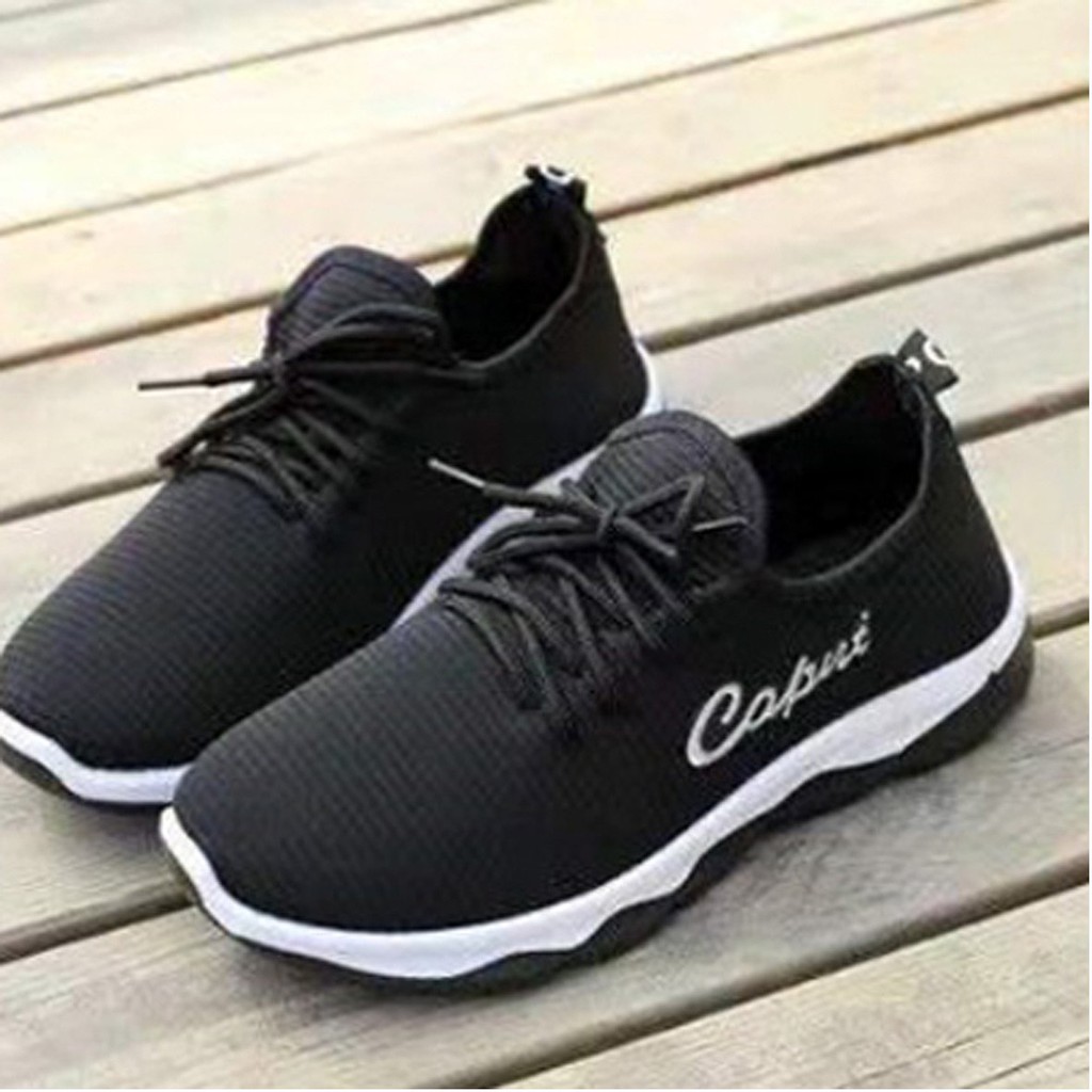 (2 Màu) Giày sneaker nữ đế lượn Capntt thoáng khí