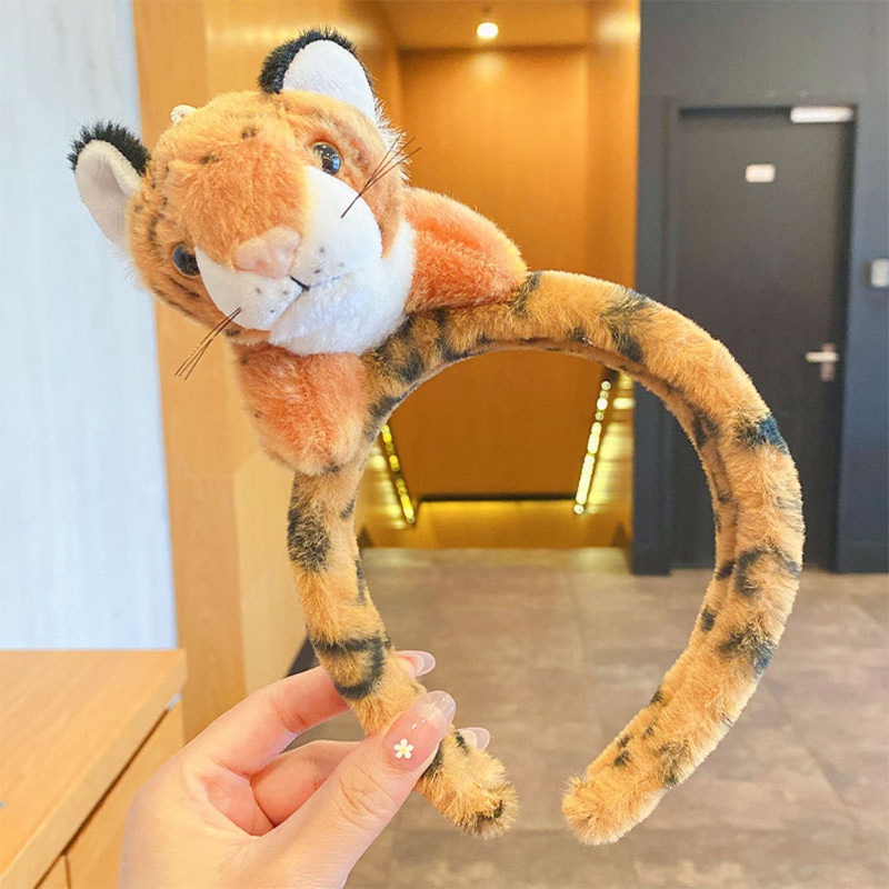Băng Đô Cài Tóc Hình Hổ Hoạt Hình 3D