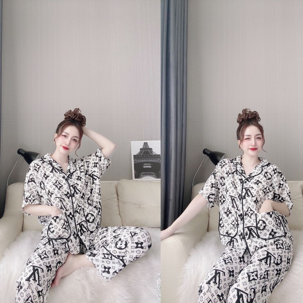 Đồ ngủ Pijama ❣️FREE SHIP❣️Đồ ngủ Nữ Dễ Thương Lụa Cao Cấp mềm mịn < 62Kg | BigBuy360 - bigbuy360.vn