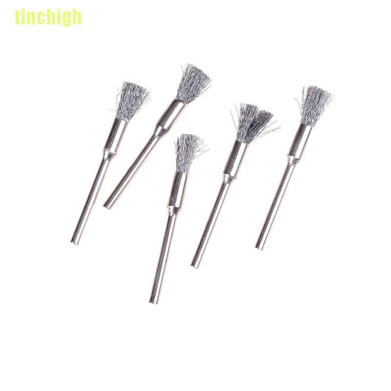 1 Bàn Chải Đánh Bóng Mini Bằng Dây Thép Đánh Bóng