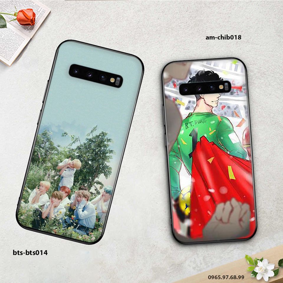 Ốp Samsung S9, S9 Plus, S10, S10 Lite, S10 Plus Xuân Trường - U23 VietNam - Chib019 (Ốp dẻo chống bẩn chống sốc)