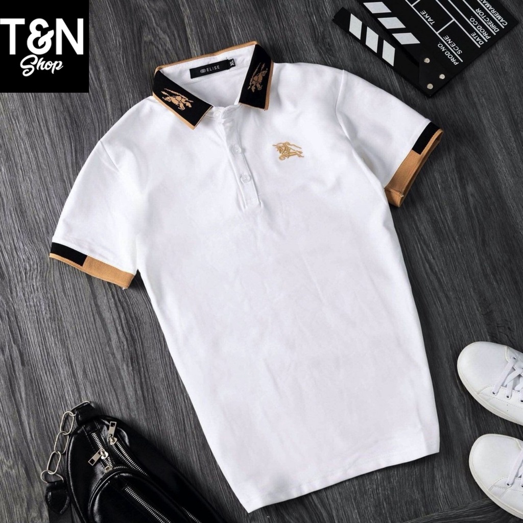 Áo thun có cổ , Áo PoLo nam thêu logo BBR ngựa PL003 full size tới 78kg T&N Shop | BigBuy360 - bigbuy360.vn