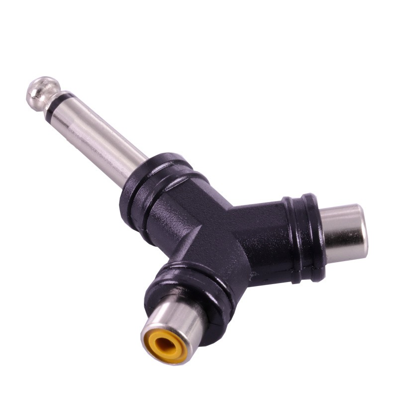 Đầu Cắm Âm Thanh 1 / 4 6.5 mm 6.35 mm Mono Sang Av Chuyên Dụng
